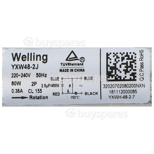 Heat Pump : Welling YXW48-2J YXWH-48-2-7 80W