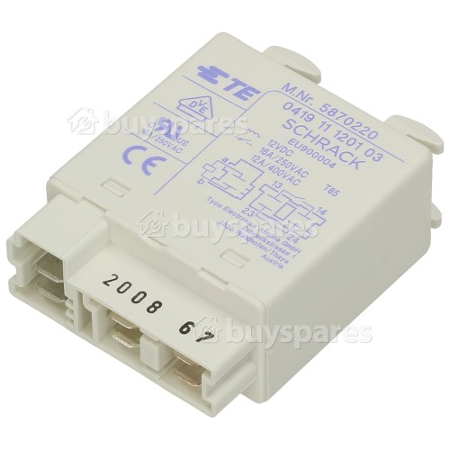 Miele Heater Relay SCHRACK M.Nr 5870220 12v DC BuySpares