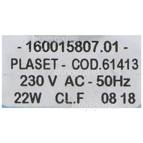 Indesit DV 620 BK UK Drain Pump Assembly : Plaset 61413