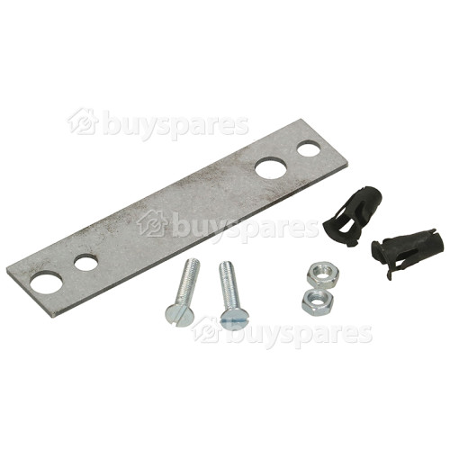 AGA Thermometer Retaining Plate And Screws/nuts/tub