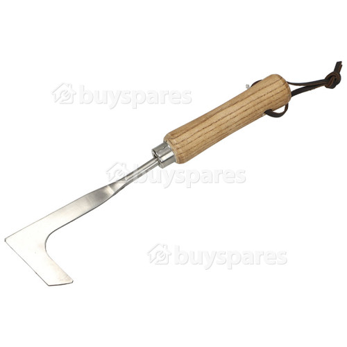 Cuchillo Desbrozador Manual De Acero Inoxidable Con Mango De Fresno Rolson