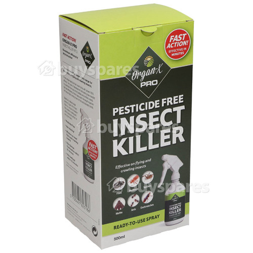 Organ-X Pro Pro Pesticide Free Insect Killer Spray - 500ml (pest Control)