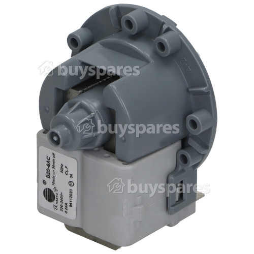 Drain Pump (With Round Top Screw On & Front Terminals / Ribbed Impeller ...