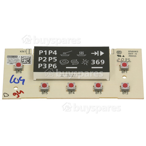 Scheda Elettronica Del Display Della Lavastoviglie Defy