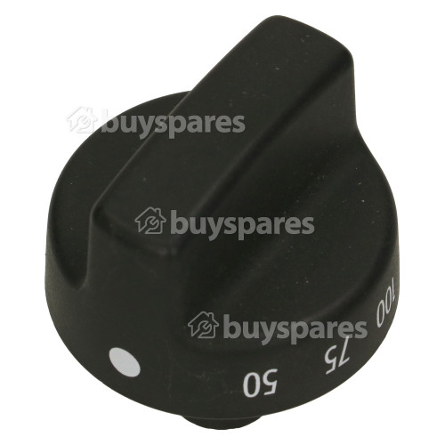 Delonghi Oven Thermostat Control Knob Black BuySpares