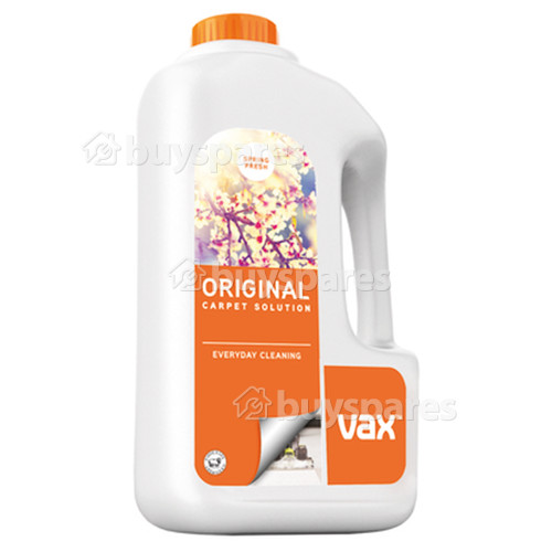 Vax Spring Fresh Original Carpet Solution - 1.5L