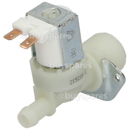 Hotpoint Hot Water Single Inlet Solenoid Valve : 180Deg. With 12 Bore Outlet