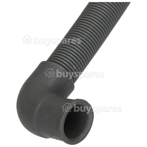 1.8Mtr. Drain Hose 21mm, With Right Angle End 21mm Dia. Internal.