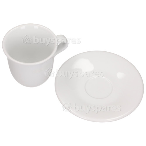 Braun Ceramic Cappuccino Cups X2