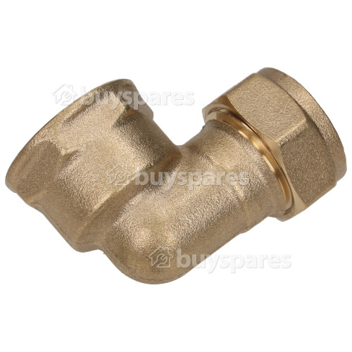 Brass 15mm X 1/2" Female 90° Elbow