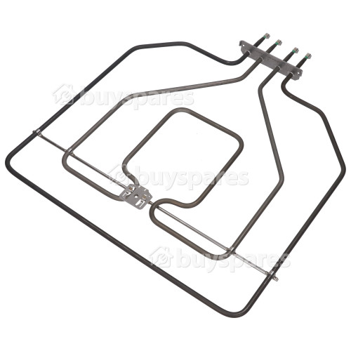 SPARES2GO Top Upper Dual Heater Heating Element for NEFF Oven Cooker Grill (2800W) - Fitment SPARES2GO Top Upper Dual Heater Heating Element for NEFF Oven Cooker Grill (2800W) - Fitment