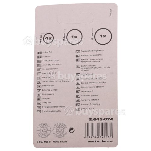 Karcher ORing Set BuySpares