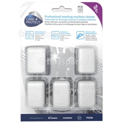 Care+Protect Washing Machine Cleaning Tablets (Pack Of 5)