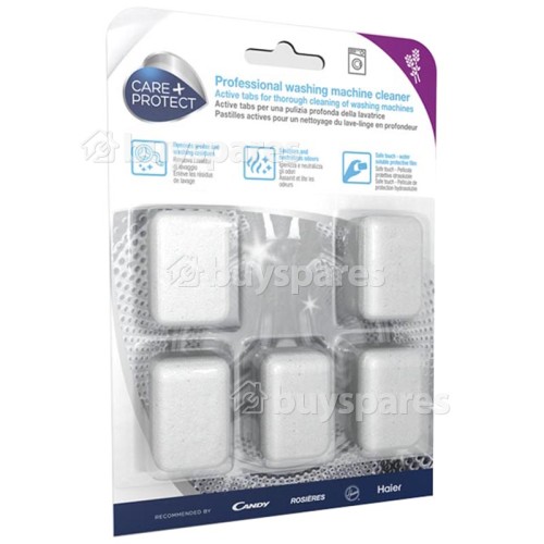 Care+Protect Washing Machine Cleaning Tablets (Pack Of 5)