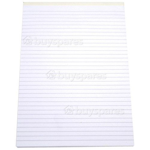 Staples Advantage A4 Memo Pad - 80 Leaf