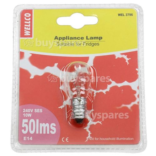 Ampoule De Réfrigérateur 10W E14 (Ses) 240V Wellco