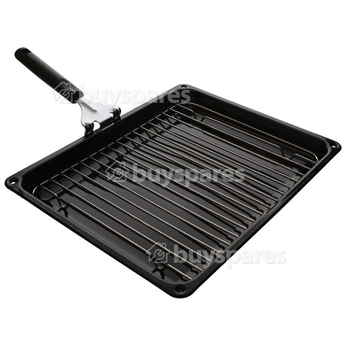 MR90CEMX Grill Pan Tray Includes Handle & Grid : 365x290mm