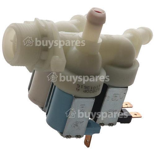 Valvola Di Ingresso Tripla Solenoide Dell'acqua Fredda Della Lavatrice - 2x180° 1x90° E 12 Fori D'uscita Hoover