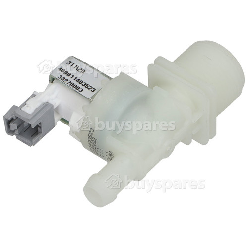 Válvula Solenoide Individual De Entrada De Agua Fría De Lavavajillas - 180º Con Conector De Empuje Protegido Ariston