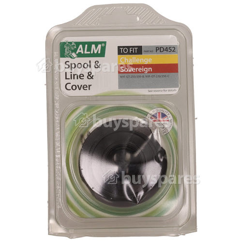 Challenge Xtreme PD452 Spool & Line With Spool Cover