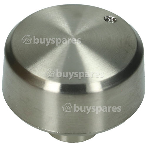 Elba Hob Burner Control Knob - Silver