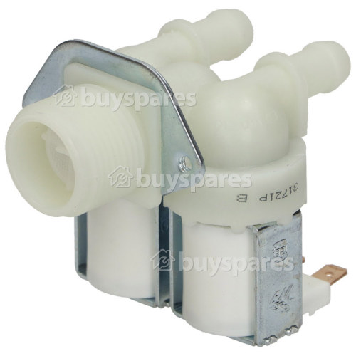 Philips Cold Water Double Solenoid Inlet Valve : 180deg. 12 Bore Outlets