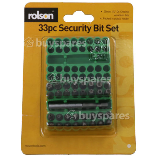 Rolson Security Bit Set