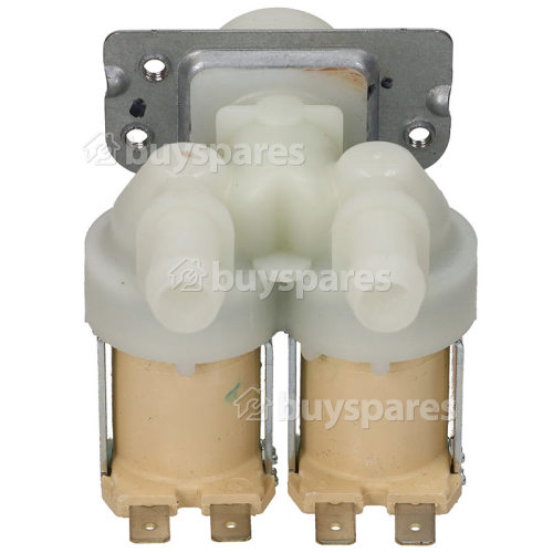 LG Cold Water Double Solenoid Inlet Valve : 180deg. With 12 Bore Outlets