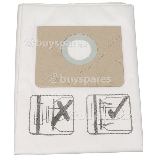 Karcher Paper Dust Bags (Pack Of 5)