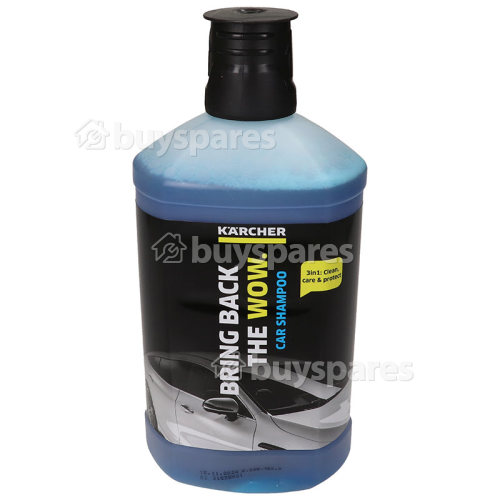 Karcher 1l 3-in-1 Car Shampoo Plug And Clean Pressure Washer Detergent