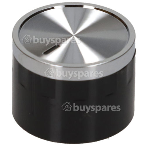 Beko Oven Control Knob Silver / Black BuySpares