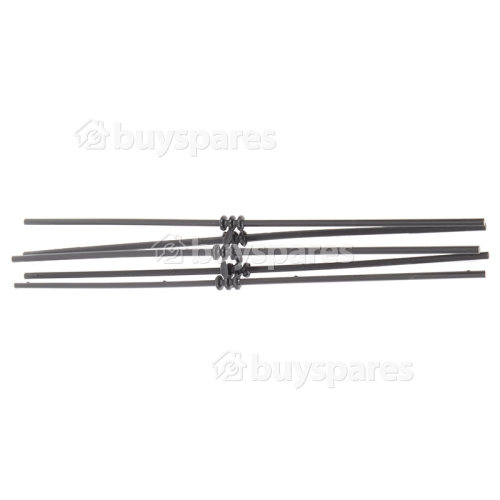 Lames De Broyage FLY024 Pour Aspirateur De Jardin - Lot De 5 Garden Vac 1500 Plus ALM