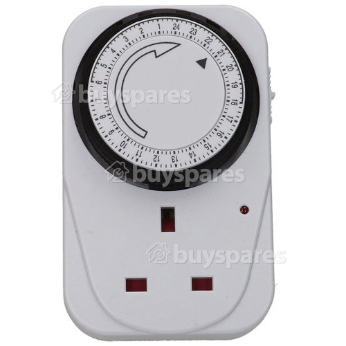 Wellco 24 Hour Plug-In Segment Timer - UK Plug