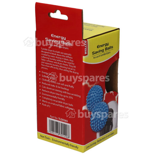 Wellco T522VW Energy Saving Tumble Dryer Balls