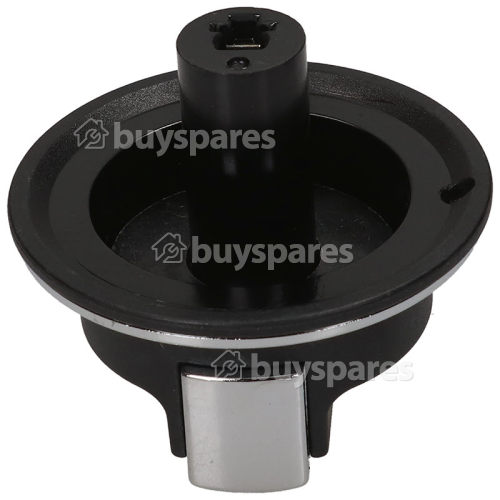 Rangemaster / Leisure / Flavel Cooker Control Knob Black & Chrome