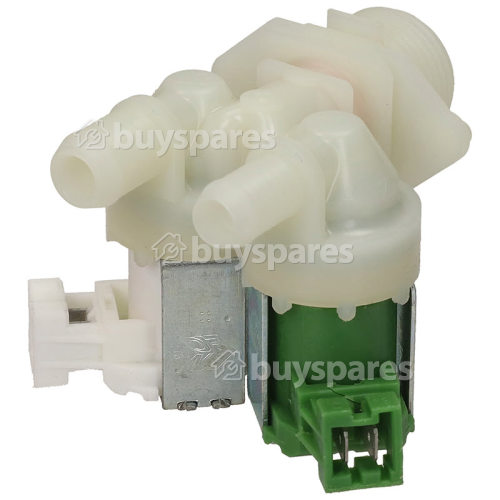 Lloyds Cold Water Double Inlet Solenoid Valve : 180Deg. With Protected Tag Fitting