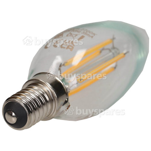 Bombilla Vela De Filamento LED No Atenuable - Blanco Cálido - Equivalente 40W - 4W SES/E14 TCP