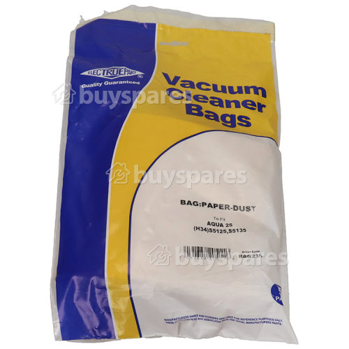 Bolsa De Aspiradora - H34 - BAG235 - Pack De 5 BD S5135 011 Hoover