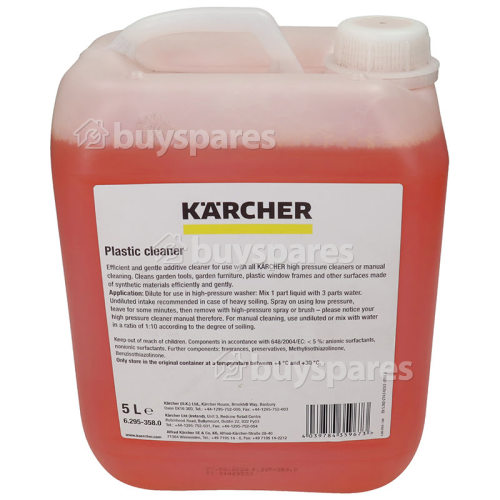 Karcher Pressure Washer Plastic Cleaner Detergent - 5L