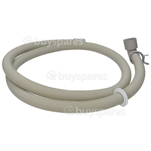 Creda Drain Hose Straight 24MM With Right Angle End 30MM Inside Fitting Dia's.