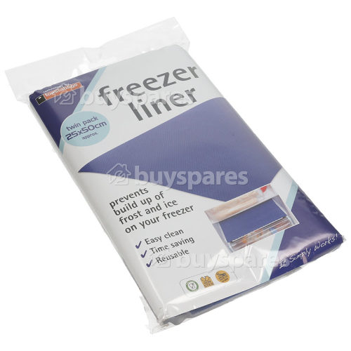Toastbag Freezer Drawer/Shelf Liner 25 X 50cm - Pack Of 2