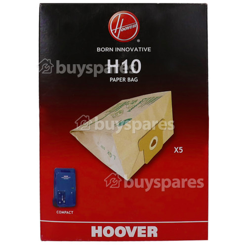 Hoover H10 Dust Bag (Pack Of 5)