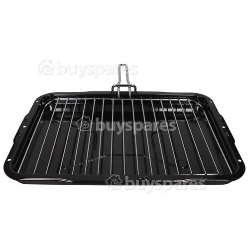 Indesit Universal Grill Pan Assembly - 387x300x40mm