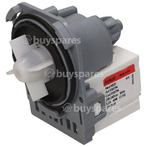 AEG Drain Pump (Flat Top, Twist On & Screw) : Askoll M239 Or Leili BPX2-57 30 Watts