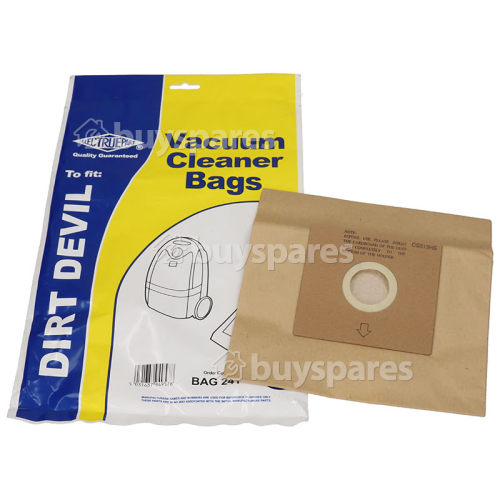 Dirt Devil DD Dust Bag (Pack Of 5) - BAG241