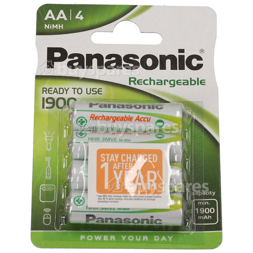 Panasonic Evolta AA Ready To Use 1900MAH Rechargeable Batteries