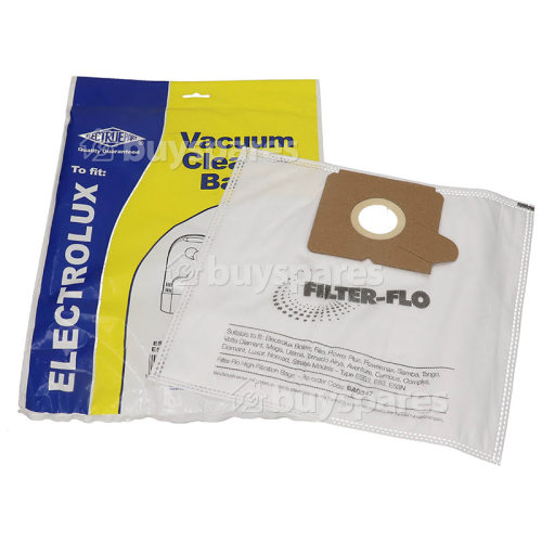 Migros ES53 Filter-Flo Synthetic Dust Bags (Pack Of 5) - BAG347