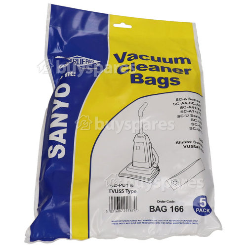 LG SCPU1 Dust Bag (Pack Of 5) - BAG166