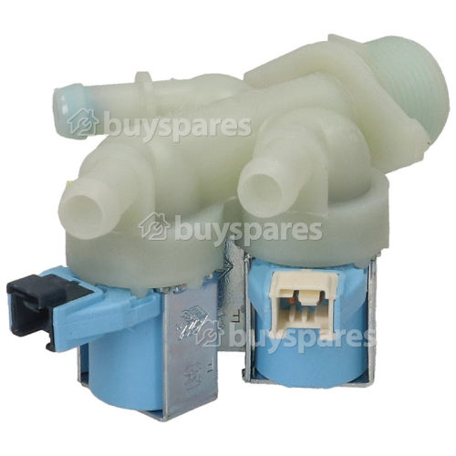 Cylinda Cold Water Triple Solenoid Inlet Valve : 180Deg. With Protected Push Connectors