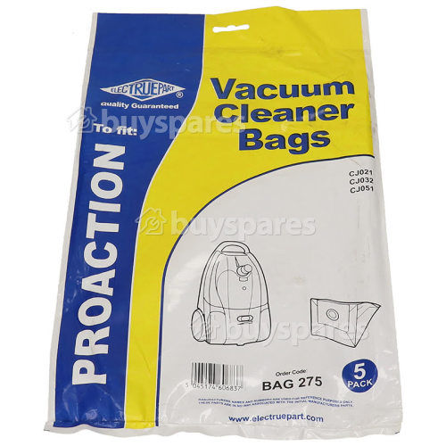 Durabrand V Paper Dust Bag (Pack Of 5) - BAG275